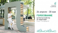 Голосование за благоустройство территорий Петербурга